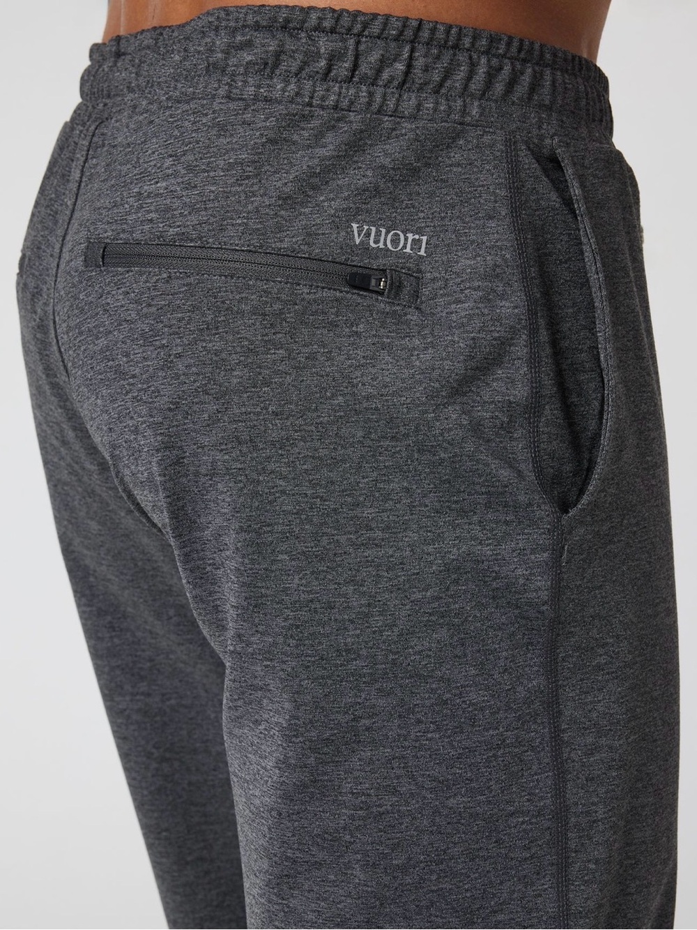 Men's Dark Gray Performance Jogger Pants - Picture 4 of 10